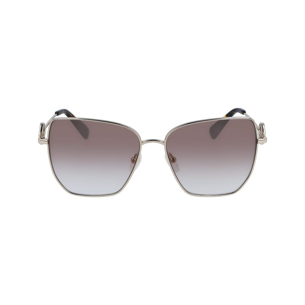 Longchamp Sunglasses in Gold-Colored Metal