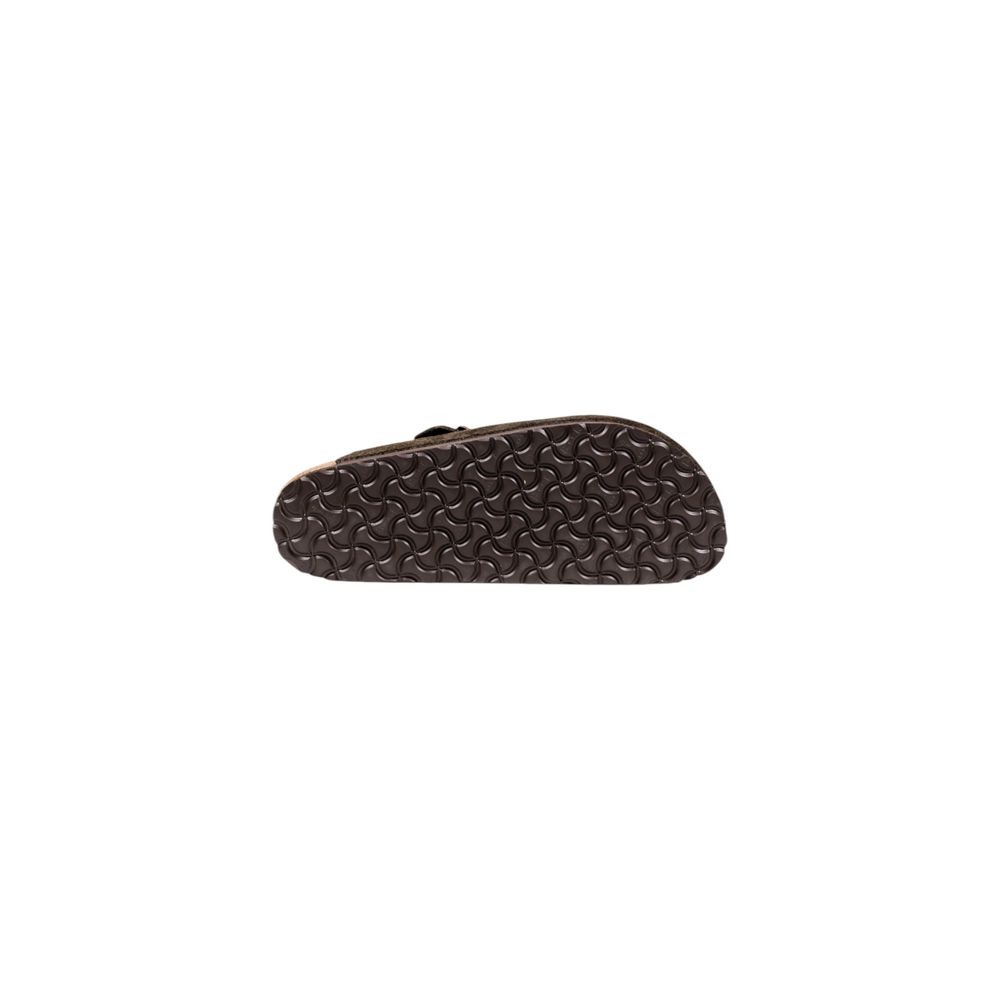 Birkenstock Braune Wildleder-Slipper