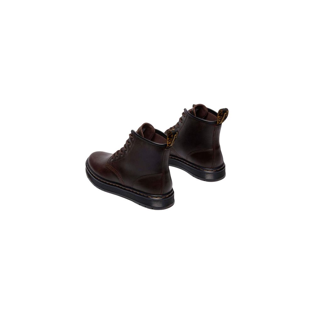 Dr. Martens Braune Leder-Sneaker im Athletic-Stil