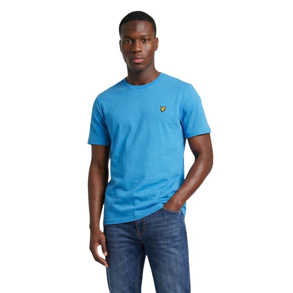 Lyle & Scott Blue Cotton Sportswear T-Shirt