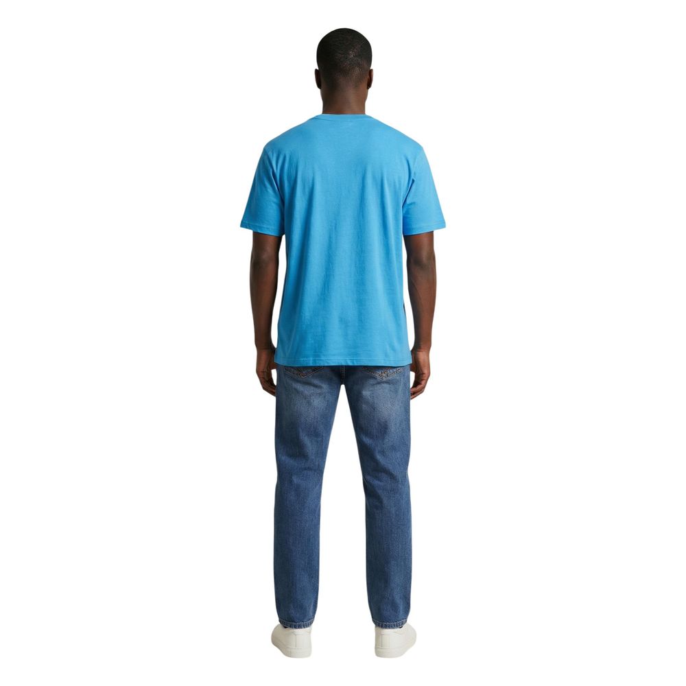Lyle & Scott Blue Cotton Sportswear T-Shirt