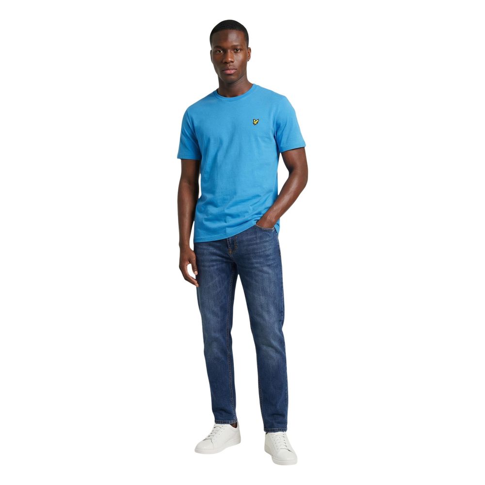 Lyle & Scott Blue Cotton Sportswear T-Shirt