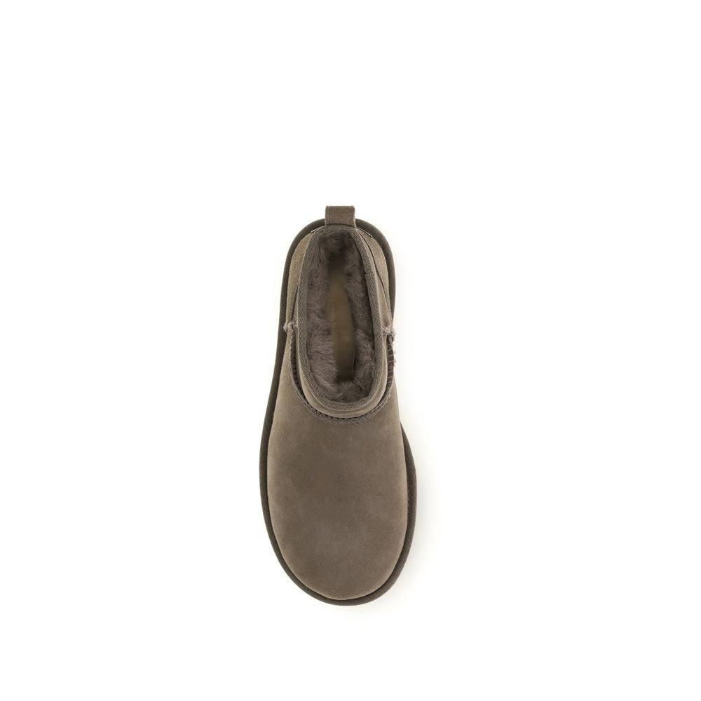 UGG Braune Lederstiefeletten
