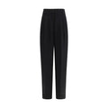 Max Mara Schwarze Leinenhose