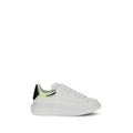 Alexander McQueen White Bos Taurus Calf Leather Platform Sneakers