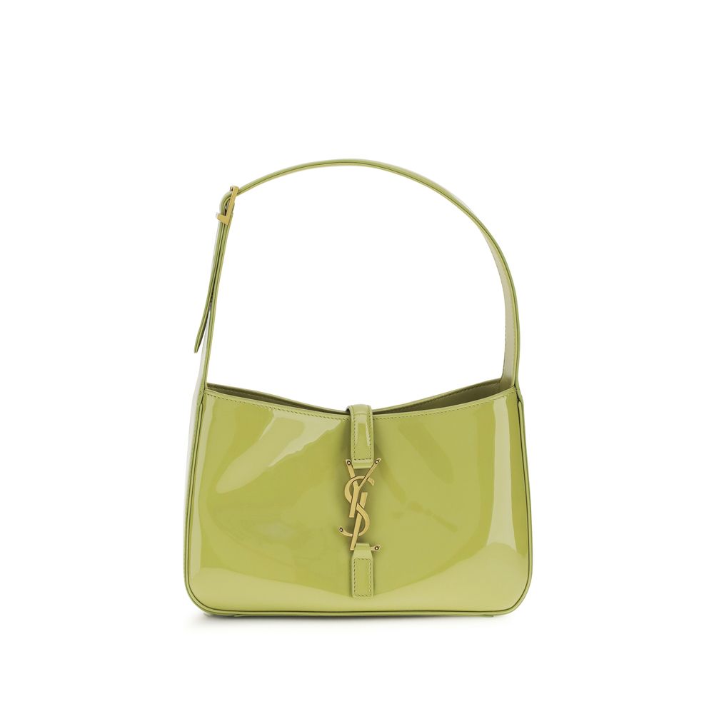 Saint Laurent Bicolor Calf Leather Bos Taurus Schultertasche