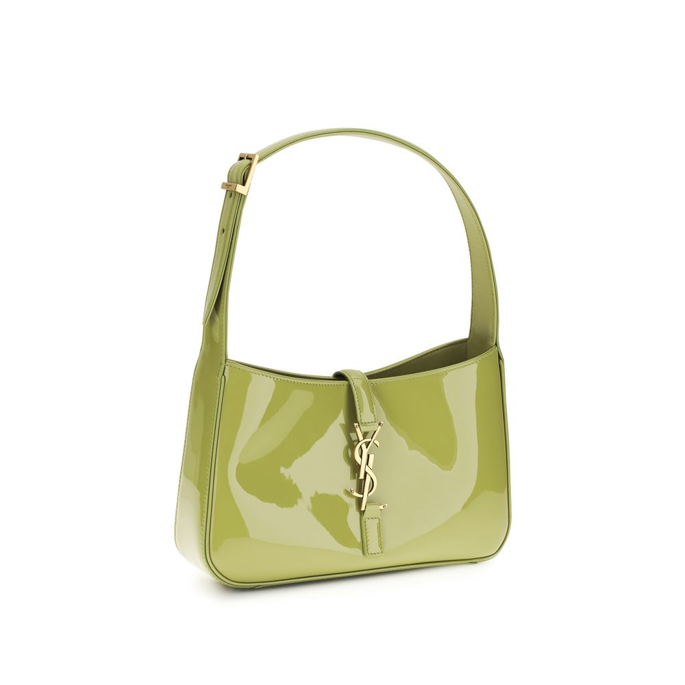 Saint Laurent Bicolor Calf Leather Bos Taurus Schultertasche