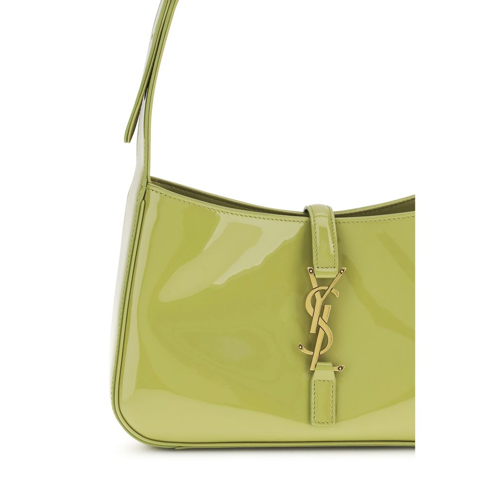 Saint Laurent Bicolor Calf Leather Bos Taurus Schultertasche