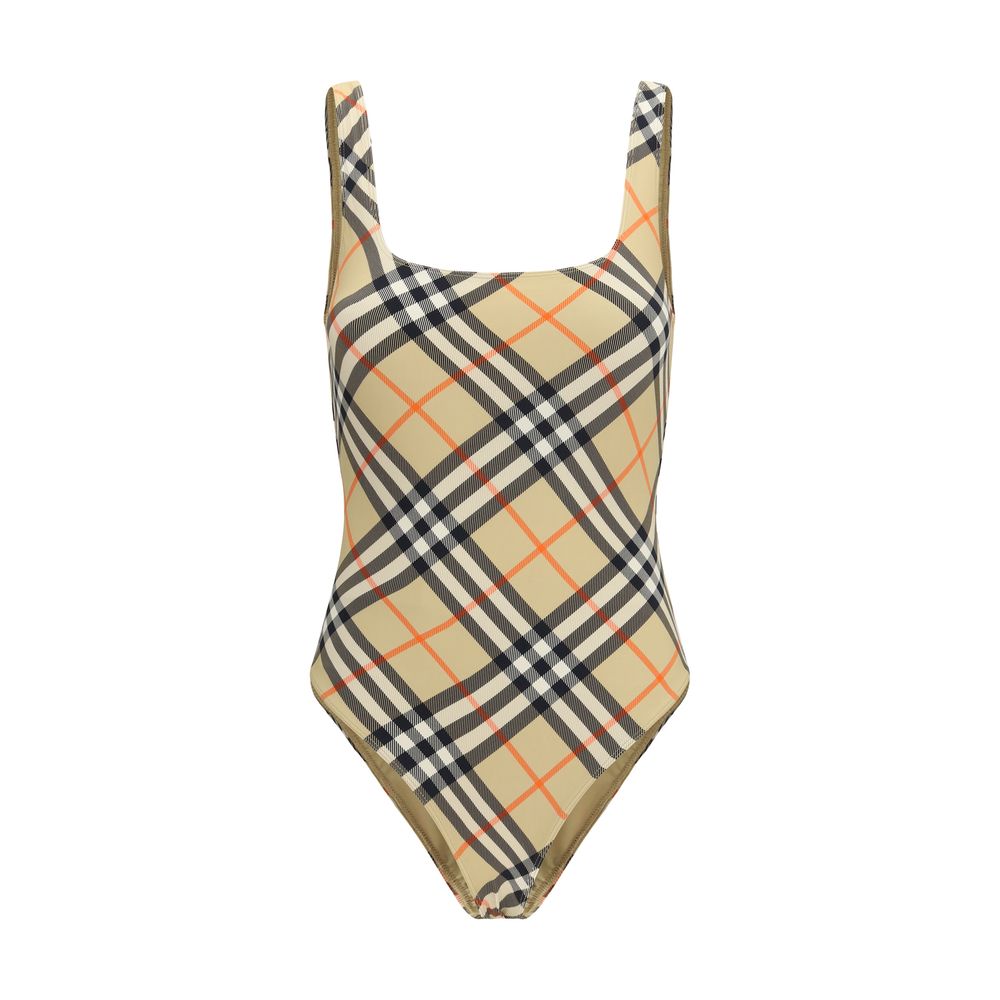 Burberry Beige Polyamid-Badeanzug