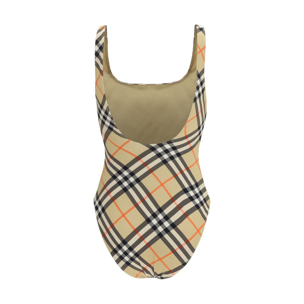 Burberry Beige Polyamid-Badeanzug