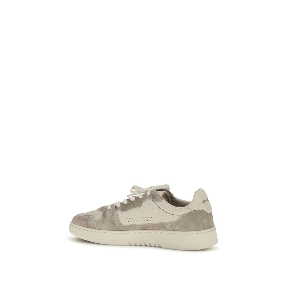 Axel Arigato Grey Bos Taurus Calf Leather Low-Top Sneakers