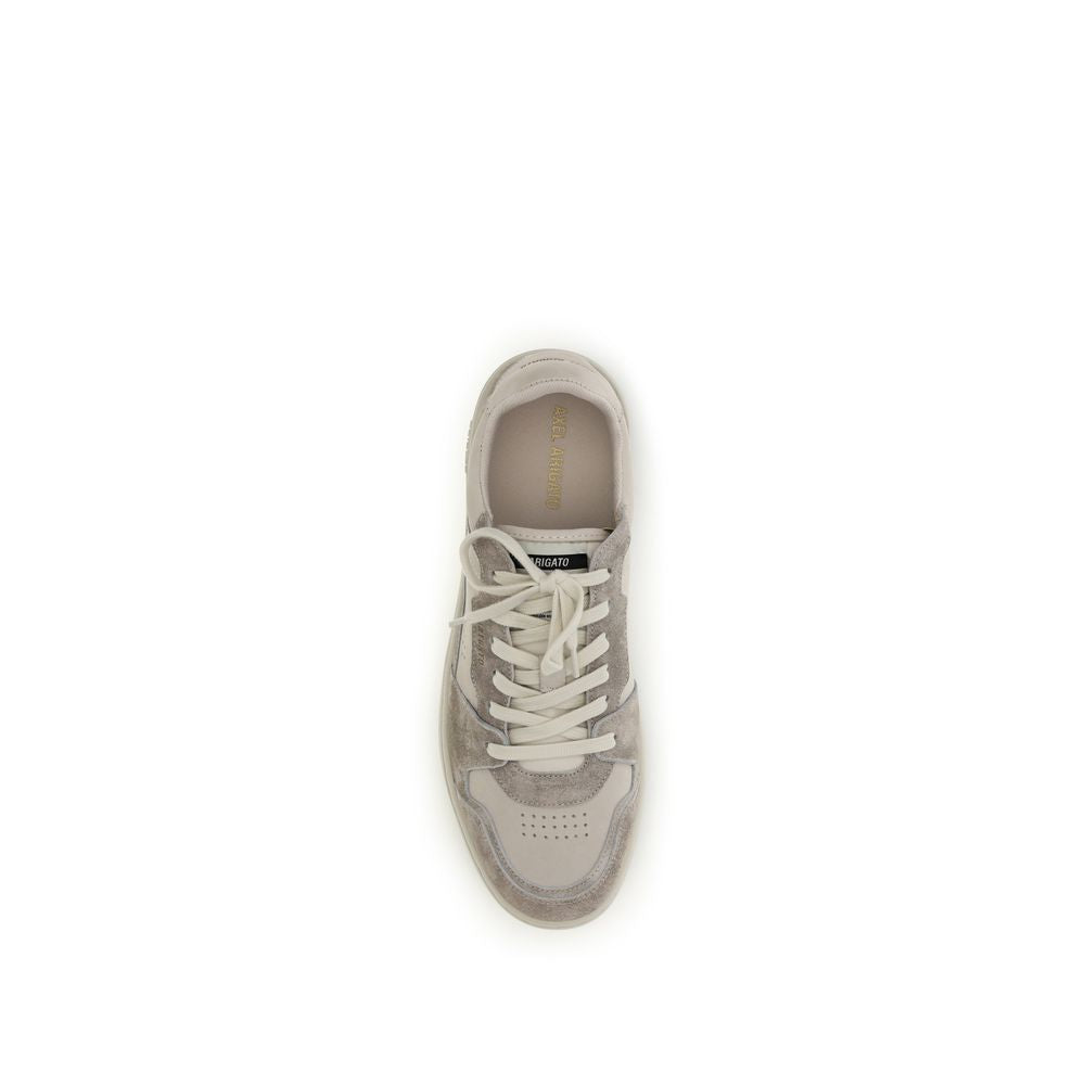 Axel Arigato Grey Bos Taurus Calf Leather Low-Top Sneakers