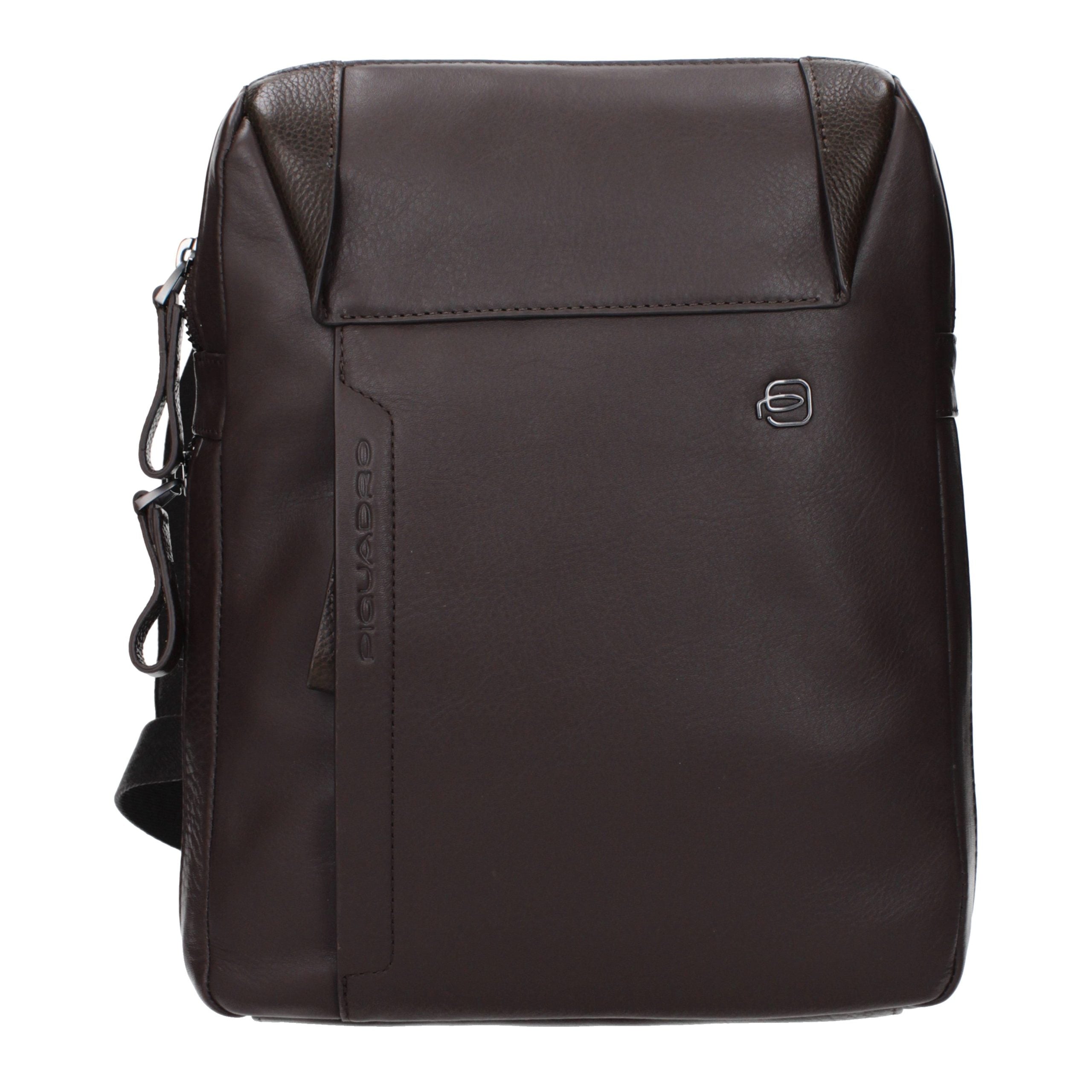 Piquadro Braune Leder Umhängetasche