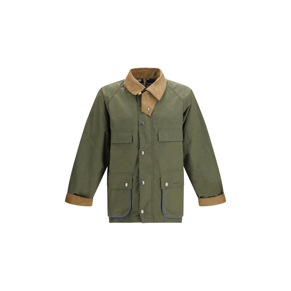 Barbour Zweifarbiger Baumwollmantel