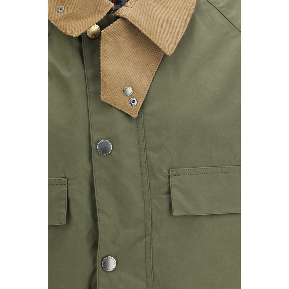 Barbour Zweifarbiger Baumwollmantel