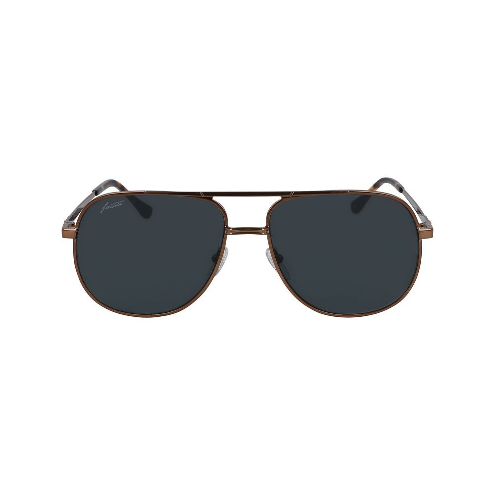 Lacoste Braune Sonnenbrille aus Metall