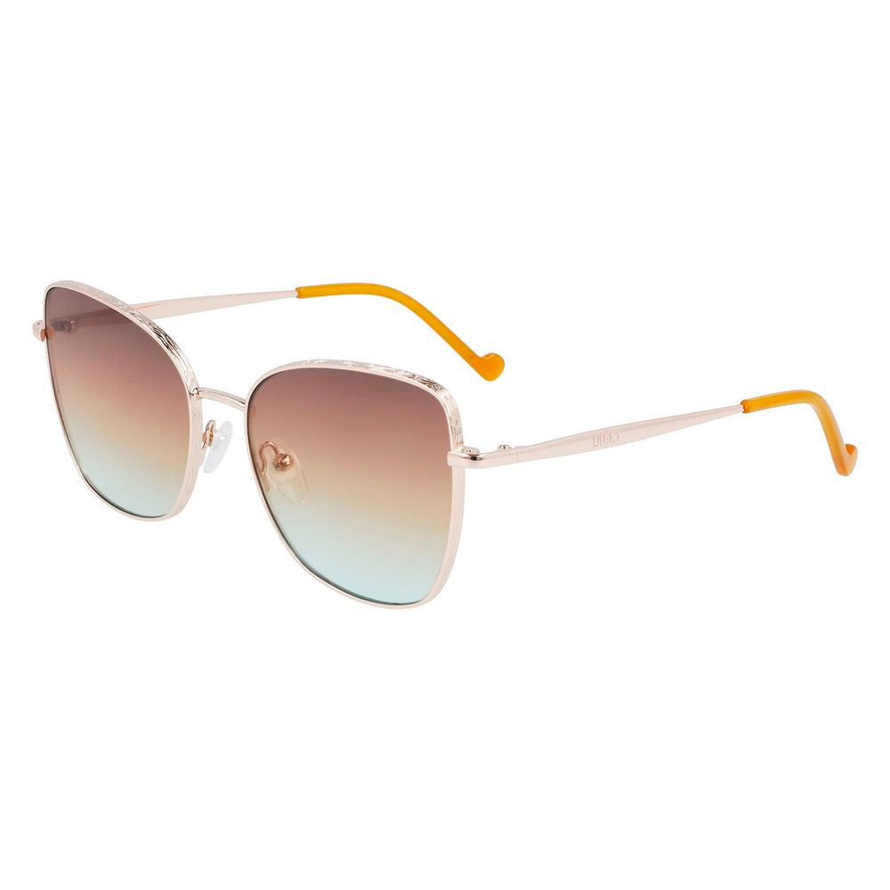 Liu Jo Sonnenbrille aus Goldmetall