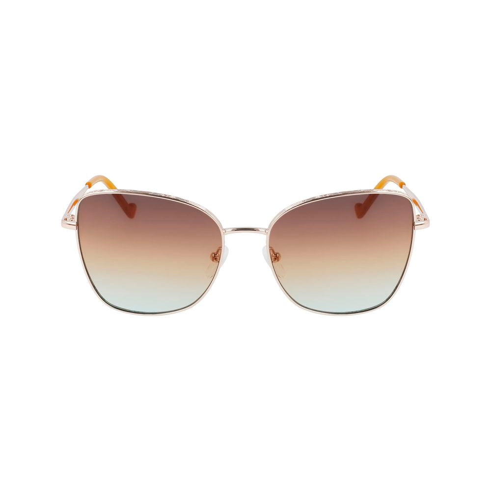 Liu Jo Sonnenbrille aus Goldmetall