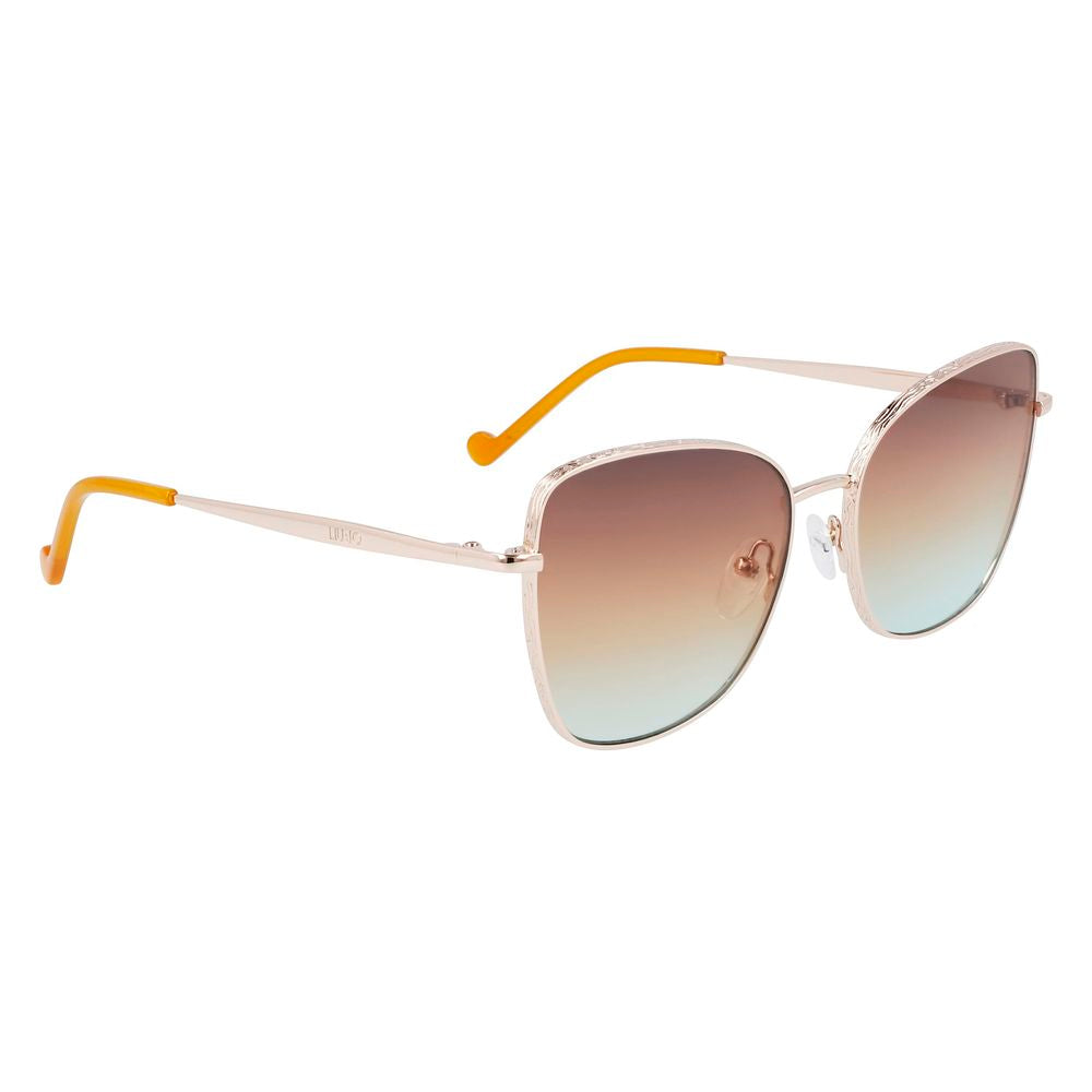 Liu Jo Sonnenbrille aus Goldmetall
