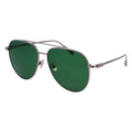 Ferragamo Grey Metal Sunglasses