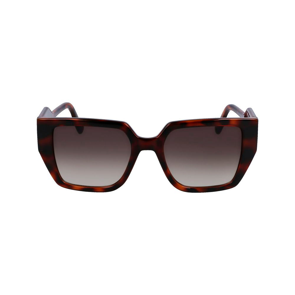 Karl Lagerfeld Brown Injection-Molded Sunglasses