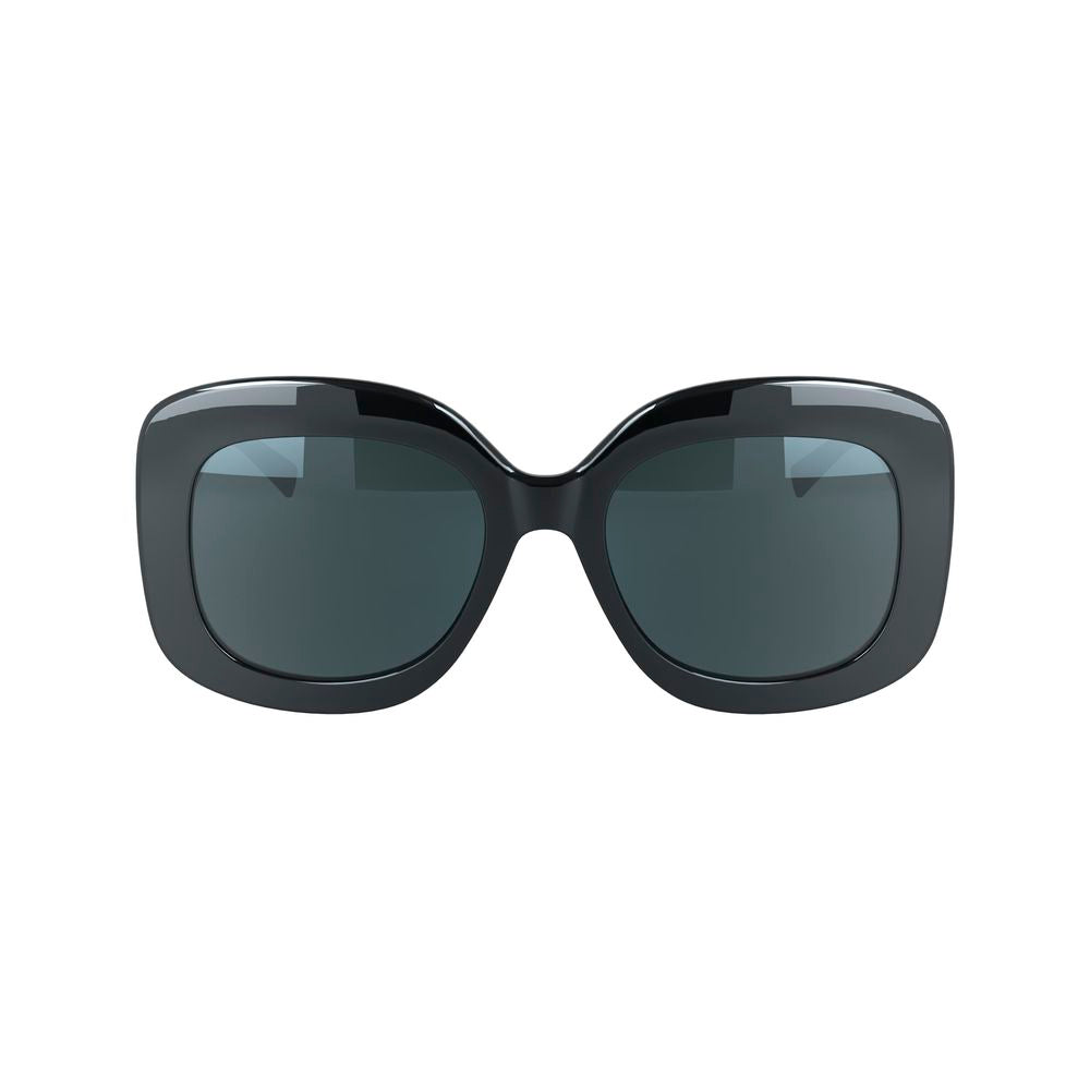 Karl Lagerfeld Graue Sonnenbrille mit Einspritzung