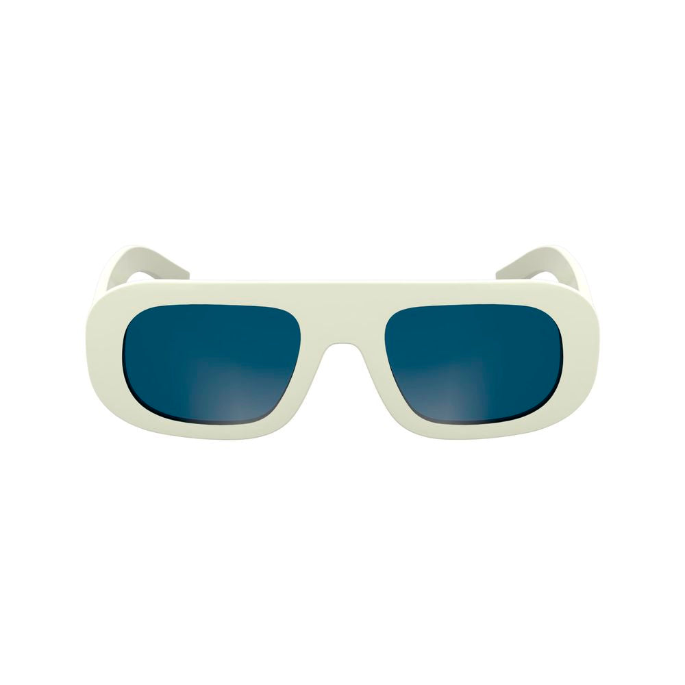 Karl Lagerfeld Weiße Sonnenbrille aus injected Material