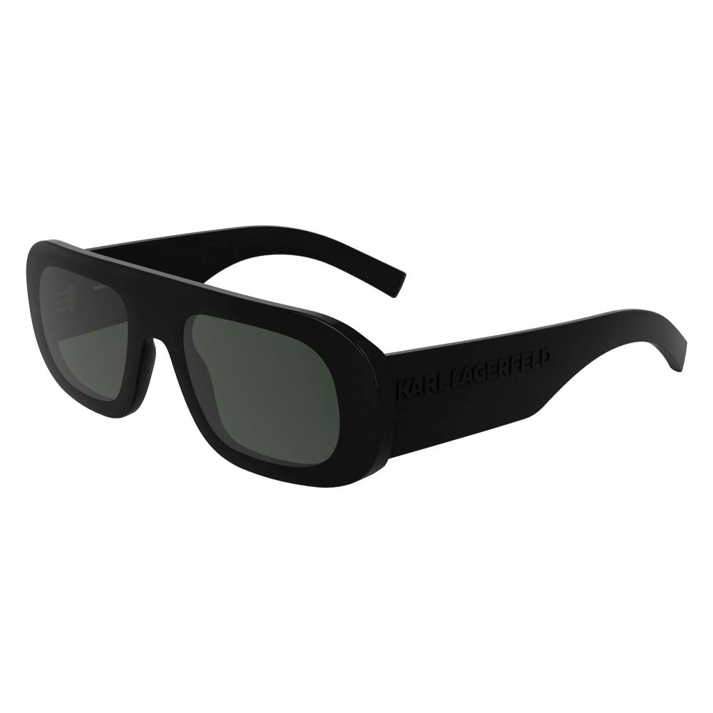Karl Lagerfeld Schwarze Sonnenbrille aus injected Material