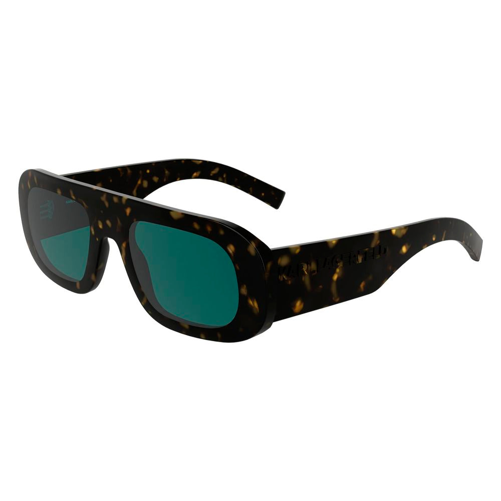 Karl Lagerfeld Braune Sonnenbrille aus Spritzguss