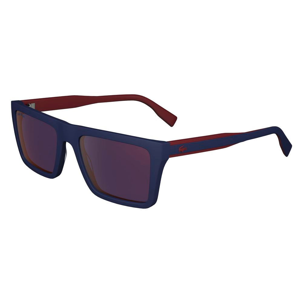 Lacoste Blaue Sonnenbrille mit Einsätzen