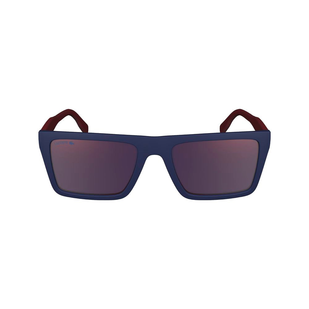 Lacoste Blaue Sonnenbrille mit Einsätzen