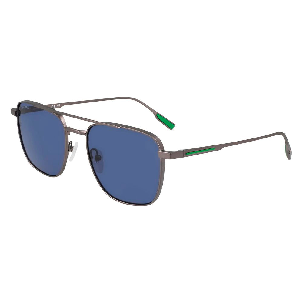 Lacoste Graue Sonnenbrille aus Metall