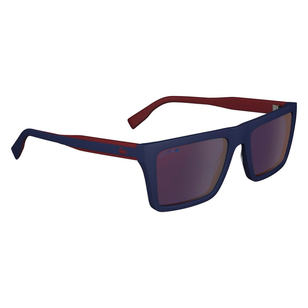 Lacoste Blaue Sonnenbrille mit Einsätzen