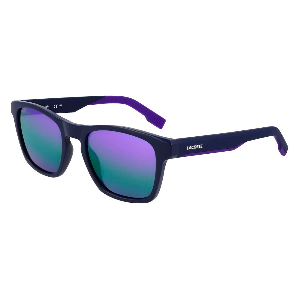 Lacoste Blaue Sonnenbrille aus injected Material