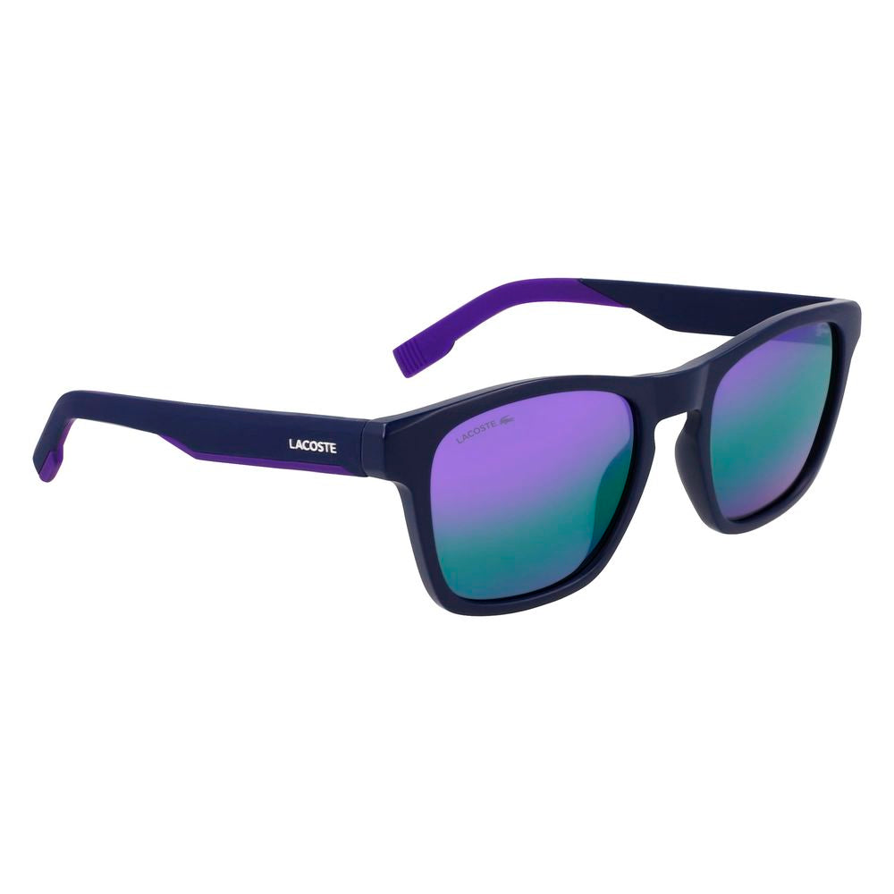 Lacoste Blaue Sonnenbrille aus injected Material