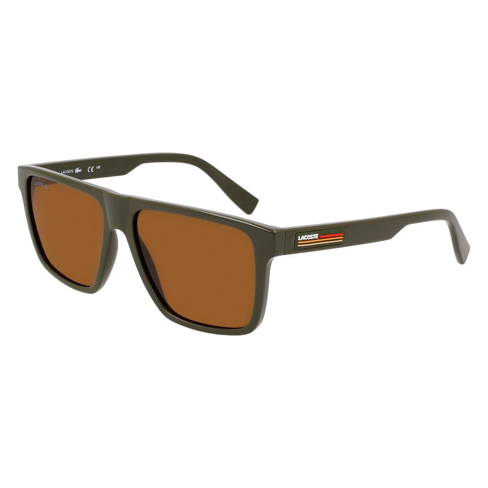 Lacoste Brown Injection Molded Sunglasses