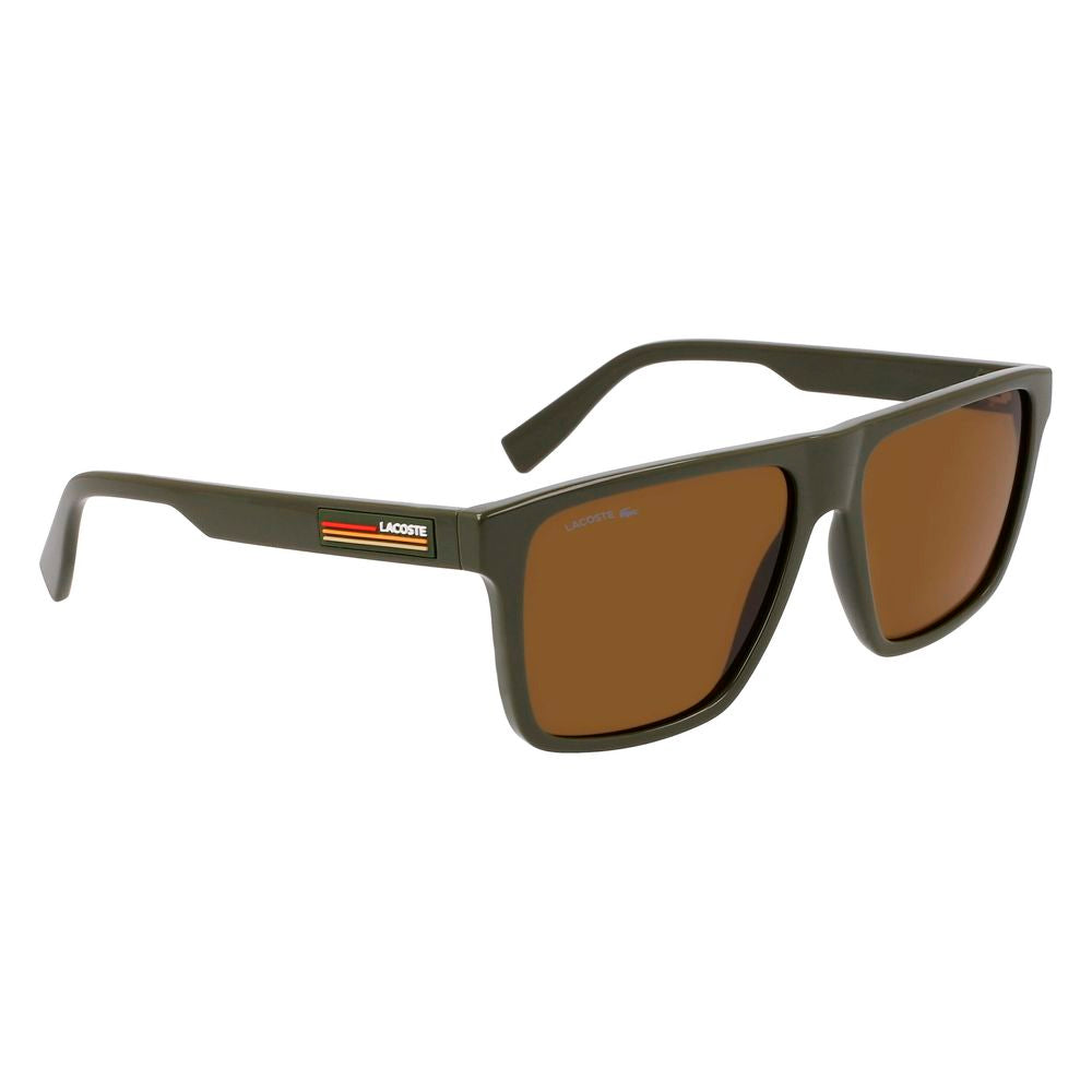 Lacoste Brown Injection Molded Sunglasses