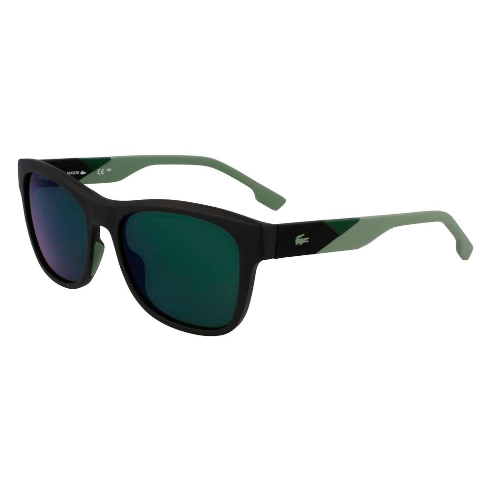 Lacoste Schwarze Sonnenbrille aus injected Material