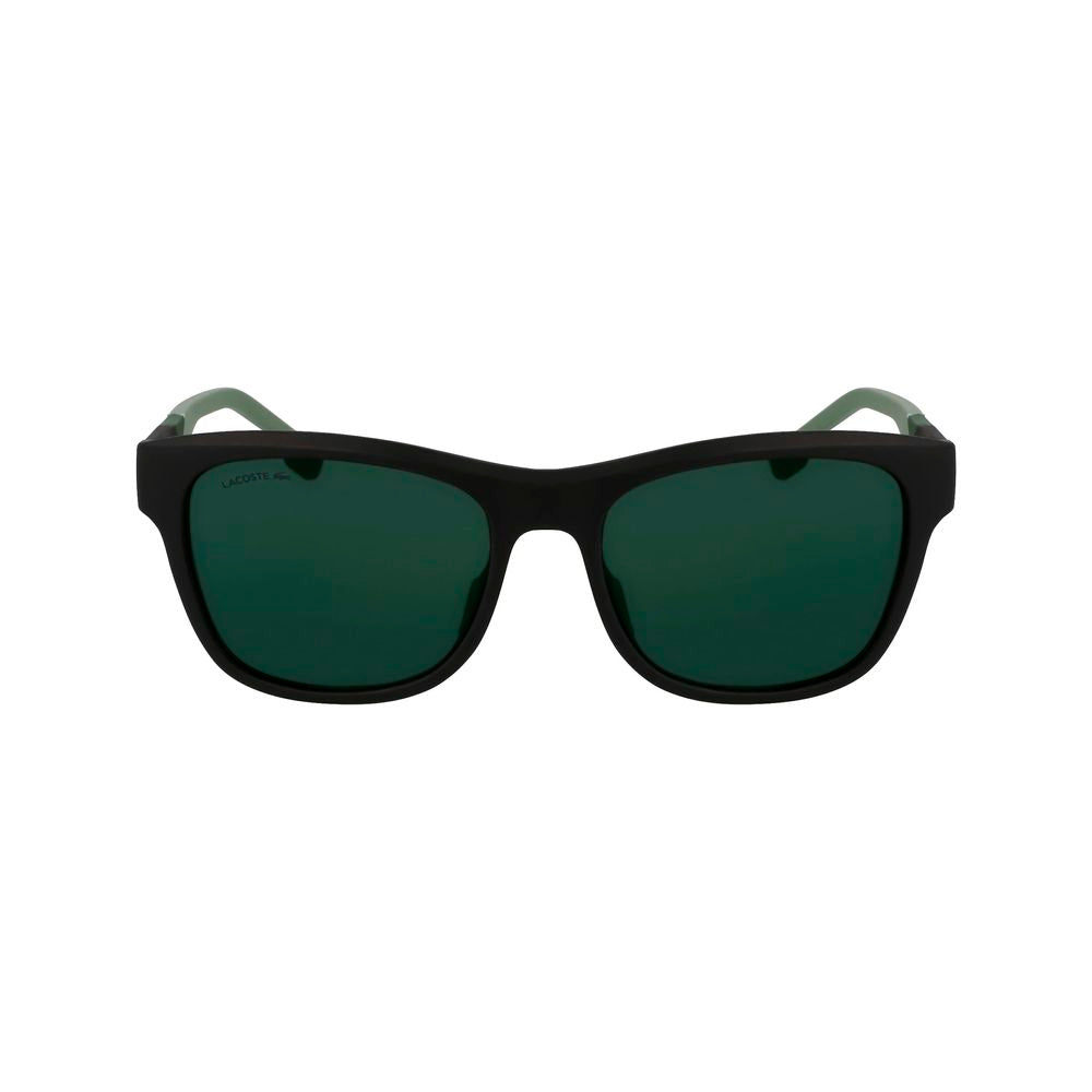 Lacoste Schwarze Sonnenbrille aus injected Material