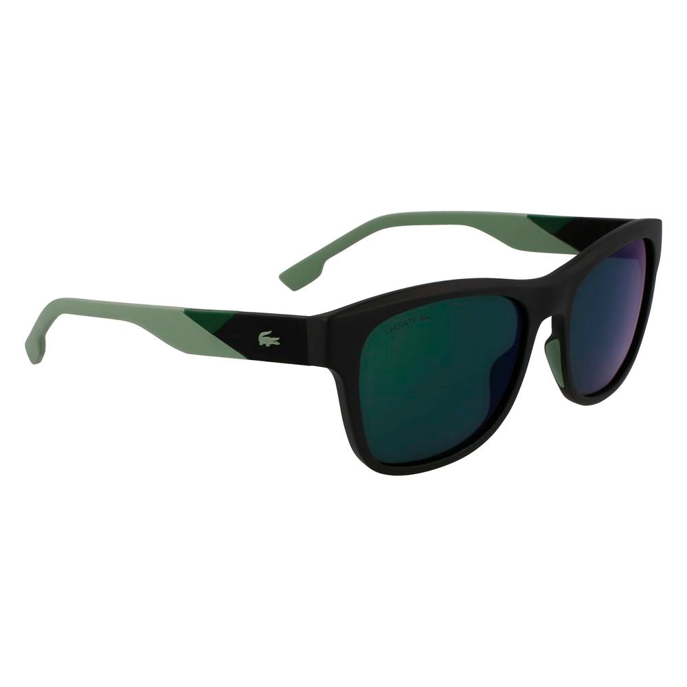 Lacoste Schwarze Sonnenbrille aus injected Material