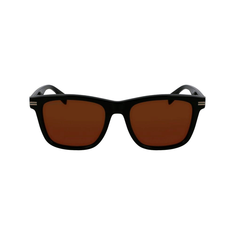 Lacoste Schwarze Sonnenbrille aus Acetat