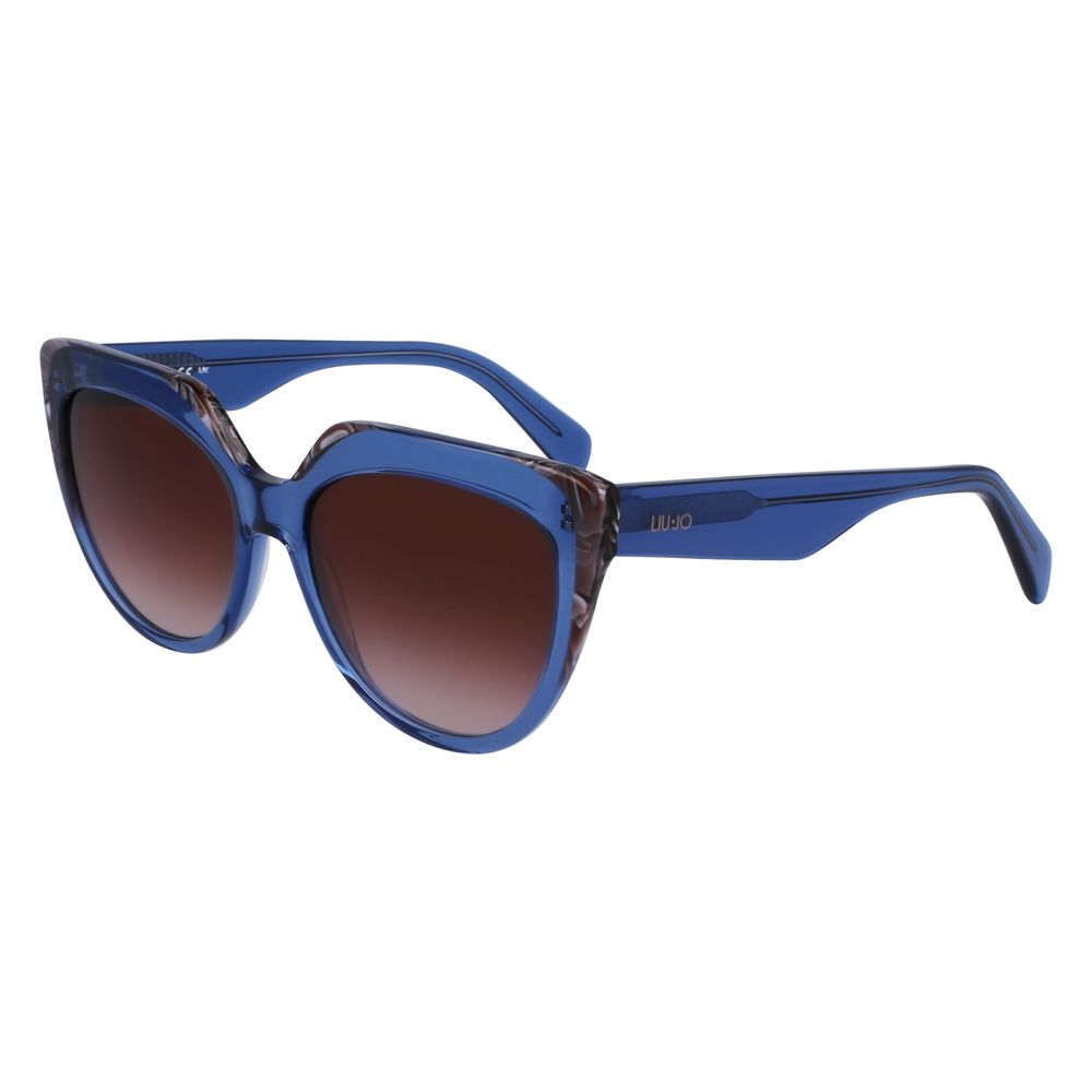 Liu Jo Blaue Sonnenbrille aus Acetat