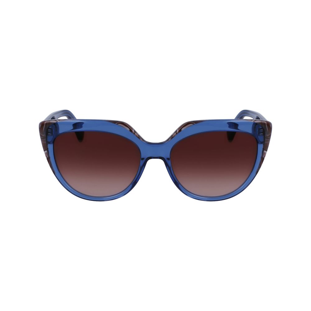 Liu Jo Blaue Sonnenbrille aus Acetat