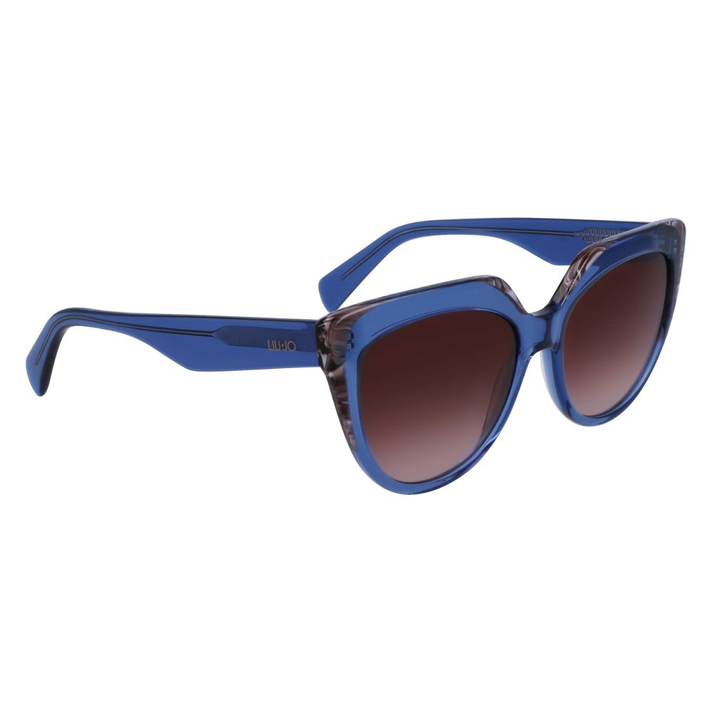 Liu Jo Blaue Sonnenbrille aus Acetat