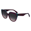 Liu Jo Sonnenbrille aus violettem Acetat