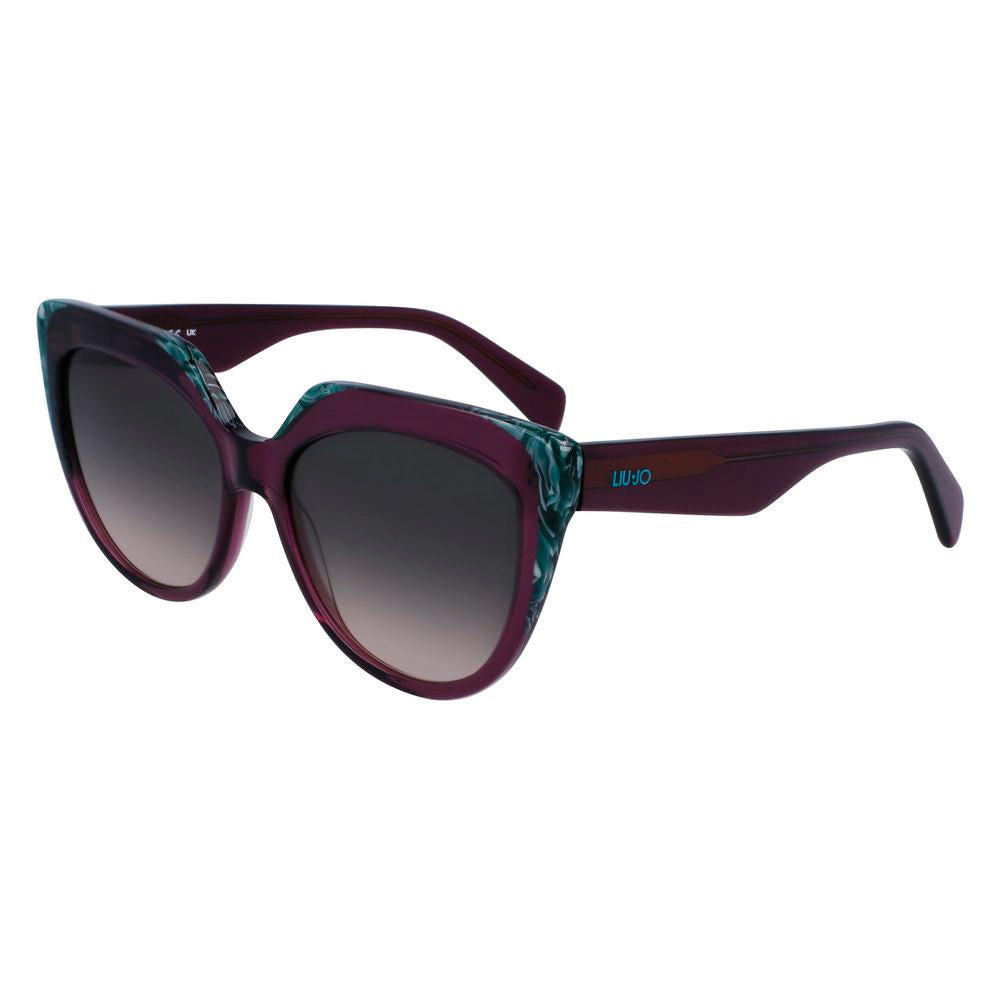 Liu Jo Sonnenbrille aus violettem Acetat