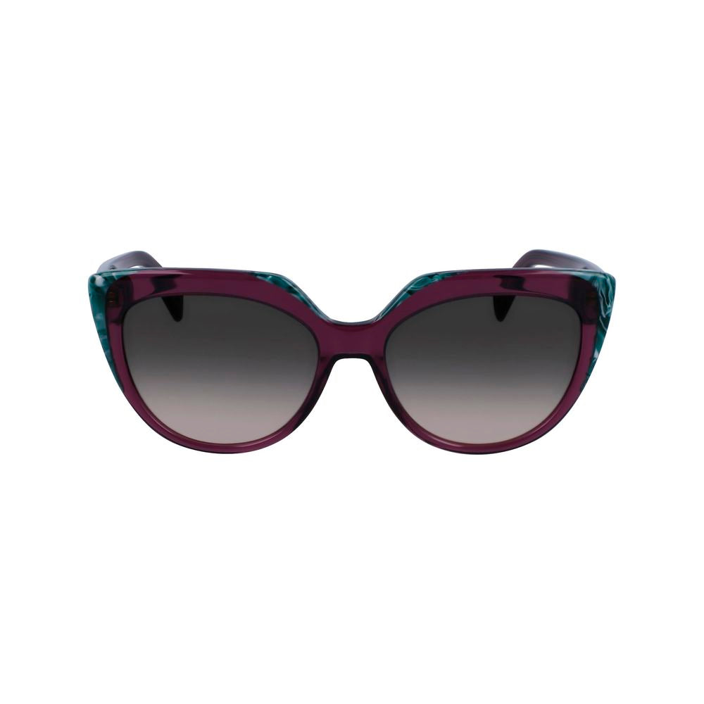 Liu Jo Sonnenbrille aus violettem Acetat