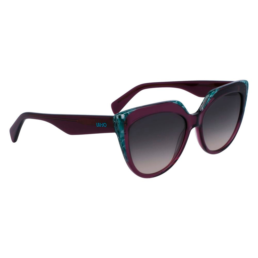 Liu Jo Sonnenbrille aus violettem Acetat