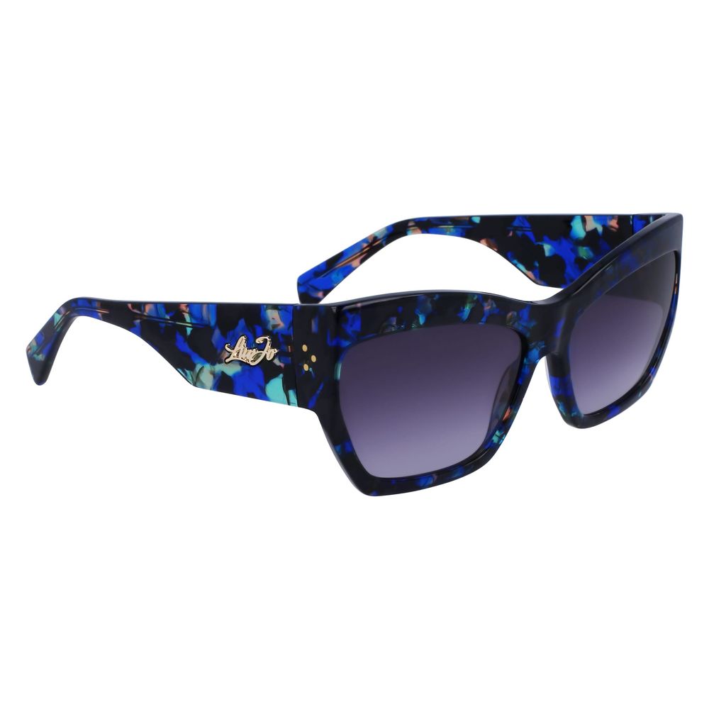 Liu Jo Blaue Sonnenbrille aus Acetat