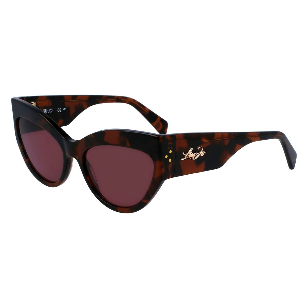 Liu Jo Braune Sonnenbrille aus Acetat